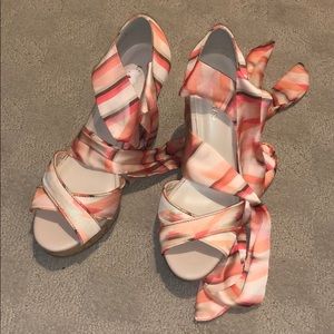 Le Chateau Wedge Heels